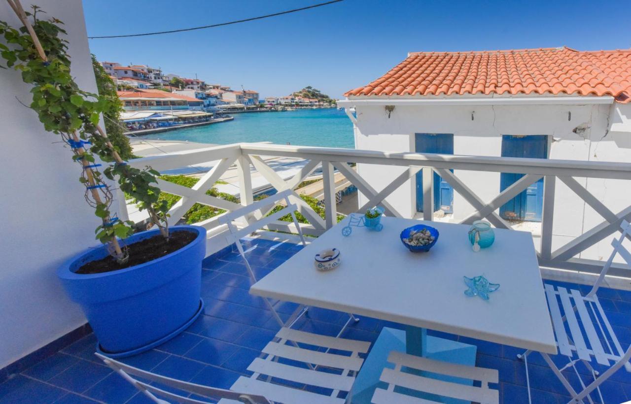 DEJA BLUE Maisonette ll Kokkari Exterior foto